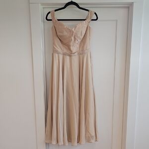 JJs House Blush Lace Prom Dress